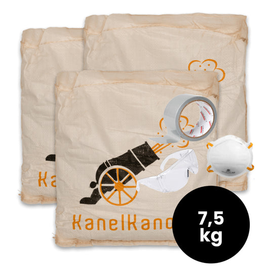 7,5 kg Kanel + Kaneludstyr