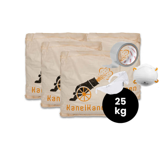 25 kg Kanel + Kaneludstyr