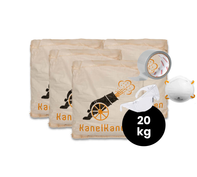 20 kg Kanel + Kaneludstyr