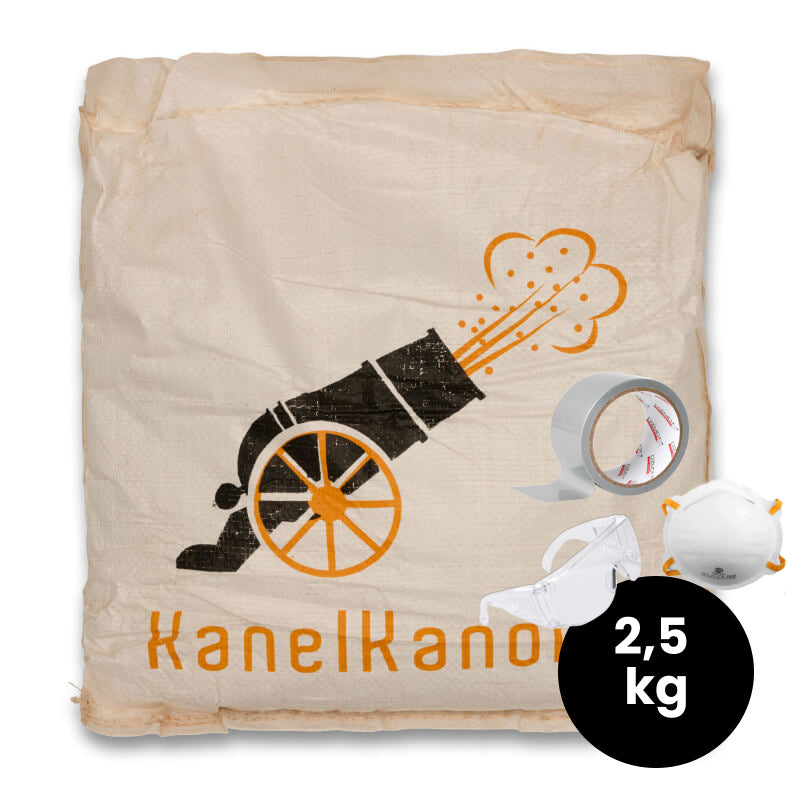 2,5 kg Kanel + Kaneludstyr